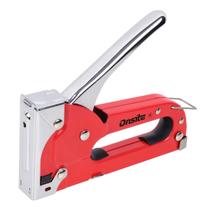 Grampeador Tapeceiro Manual Profissional 4 a 8mm Com 100 Grampos 6mm (705703) - Onsite