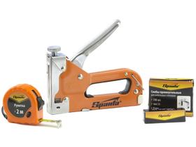 Grampeador Tapeceiro Sparta Alta Pressão Prof. Maleta 500 Grampos - 4200355