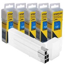 Grampo 1/2 12Mm Uso Pesado T50 5.000Un Grampeador Stanley Grampo 1/2 12Mm Uso Pesado T50 5.000Un Grampeador Stanley