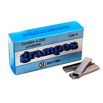 Grampo 106/4 Galvanizado Caixa Com 4200 Unidades Bacchi Grampo 106/4 Galvanizado Caixa Com 4200 Unidades Bacchi