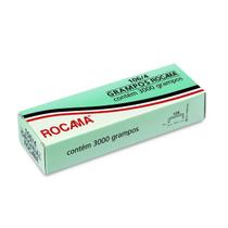 Grampo 106/4 Galvanizado Rocama (caixa c/ 3000 grampos) Grampo 106/4 Galvanizado Rocama (caixa c/ 3000 grampos)