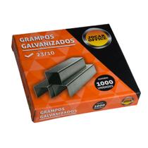 Grampo 23/10 galvanizado com 1000 - jocar office