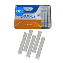 Grampo 23/13 para grampear 60 a 90fls Galvanizado BRW 5000un Grampo 23/13 para grampear 60 a 90fls Galvanizado BRW 5000un