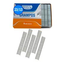 Grampo 23/13 para grampear 60 a 90fls Galvanizado BRW 5000un Grampo 23/13 para grampear 60 a 90fls Galvanizado BRW 5000un