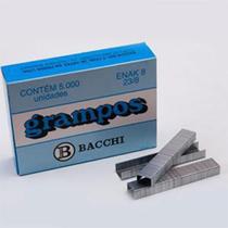 Grampo 23/8 Galvanizado Caixa Com 5000 Unidades Bacchi