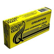 Grampo 26/6 Cobreado Golden Kraft Cx 5000 Und