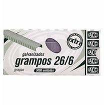 Grampo 26/6 galvanizado c/ 5000 un acc Grampo 26/6 galvanizado c/ 5000 un acc