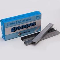 Grampo 26/6 Galvanizado Caixa Com 5000 Unidades Bacchi
