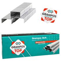 Grampo 26/6 Grampeador Galvanizado C/5000 Unidades Grampos