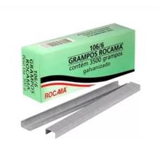 Grampo 6mm 106-6 Rocama 3500 Grampos Grampo 6mm 106-6 Rocama 3500 Grampos