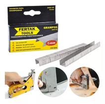 Grampo 6mm P/ Grampeador Manual Estofado Tapeçaria 1000 Pcs Grampo 6mm P/ Grampeador Manual Estofado Tapeçaria 1000 Pcs