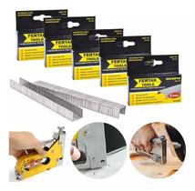 Grampo 6mm P/ Grampeador Manual Estofado Tapeçaria 5000 Pcs