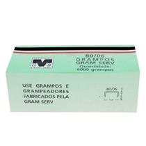 Grampo 80/06mm Gramserv 6000peças - Rocama Grampo 80/06mm Gramserv 6000peças - Rocama