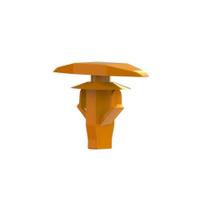 Grampo borracha porta (kit 10 unidades)