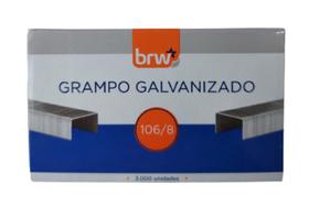 Grampo Brw 106/8 com 3.000 grampos Grampo Brw 106/8 com 3.000 grampos