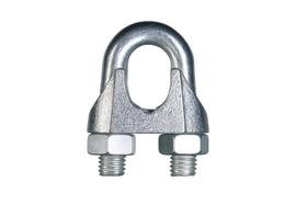 Grampo clips para cabo de aço 1/4