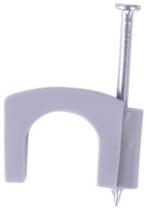 Grampo coaxial Gardner Bender PSG-15 11 mm cinza, pacote com 15 Grampo coaxial Gardner Bender PSG-15 11 mm cinza, pacote com 15