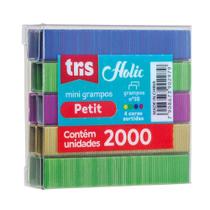 Grampo Colorido Mini Petit Holic Fofurices - N10 -Caixa C/2000 un