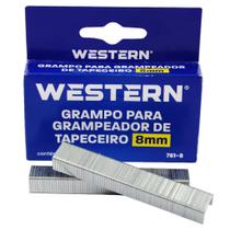 Grampo Com 8mm Para Grampeador Tapeceiro Estofado 1000 Uni