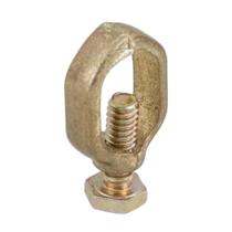 Grampo Conector Para Haste Aterramento Latão Reforçado Modelo Simples 1/2 x 5/8 - Celio Ferrari