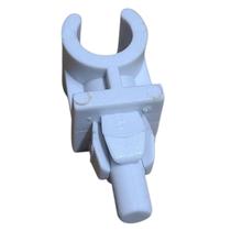 Grampo da Vareta do Capô Branco G001b Volkswagen Gol, voyage, Parati, Saveiro, Santana, Fox Grampola