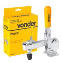 Grampo De Aperto Rápido GVV 220 Vertical Vonder Em Aço Carbono Zincado Prático e Excelente Qualidade