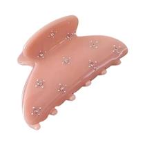 Grampo de cabelo cravejado de diamantes requintado com temperamento fresco para mulheres