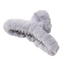Grampo de cabelo de pelúcia tamanho grande outono inverno grampos de cabelo grampo bonito feminino garra de cabelo novo Grampo de cabelo de pelúcia tamanho grande outono inverno grampos de cabelo grampo bonito feminino garra de cabelo novo