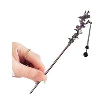 Grampo De Cabelo Elegante Estilo Neo-Chinês Para Mulheres Com Franjas Em Tinta Metálica Acessório De Grampo De Cabelo Elegante Estilo Neo-Chinês Para Mulheres Com Franjas Em Tinta Metálica Acessório De