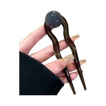 Grampo De Cabelo Em Forma De U De Coco Feminino Acessórios De Cabelo De Verão De Alta Qualidade