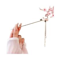 Grampo De Cabelo Feminino Romântico Estilo Chinês Em Liga Metálica, Joia Da Moda Para Uso Diário, Grampo De Cabelo Feminino Romântico Estilo Chinês Em Liga Metálica, Joia Da Moda Para Uso Diário,
