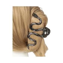 Grampo De Cabelo Gótico Serpentina De Metal, Clipe De Tubarão, Pinça De Cabelo De Alta Qualidade Ou