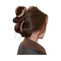 Grampo De Cabelo Grande Para Mulheres, Estilo Francês Minimalista, Acessório De Cabelo De Alta