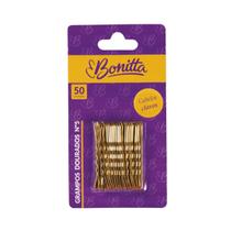 Grampo De Cabelo Nº 5 Com 50 Unidades Dourado Linha Bonitta