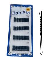 Grampo De Cabelo Preto Ondulada Para Penteados 5Cm- 36Un Grampo De Cabelo Preto Ondulada Para Penteados 5Cm- 36Un