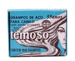 Grampo De Cabelo Temoso Loiro N5 com 50 unidades Grampo De Cabelo Temoso Loiro N5 com 50 unidades