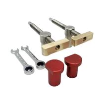 Grampo De Mesa Ajustável Para Marcenaria Com Furos Para Mandril, Fixação Rápida, Kit De Ferramentas