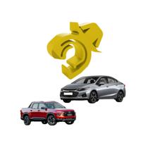 Grampo Descanso da Vareta Capô Amarelo Cruze Hatch Sedan Montana Onix Novo e Plus Equinox Tracker Grampo Descanso da Vareta Capô Amarelo Cruze Hatch Sedan Montana Onix Novo e Plus Equinox Tracker