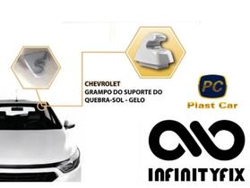 Grampo do Suporte do Quebra Sol - Gelo - Cobalt -Cruze Hatch- Cruze Sedan - ONIX Joy-P665