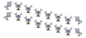 Grampo End/mid Clamp P/ 7 Painel Placa Solar De 30/35mm