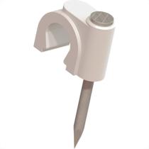 Grampo Fixa Fio Tipo Garra Rifix Coaxial 50Pacotes