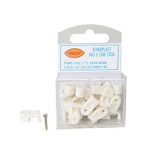 Grampo Fixa Fio Tipo Garra Romeplast 12/14 N3 Com 20 Pecas Grampo Fixa Fio Tipo Garra Romeplast 12/14 N3 Com 20 Pecas