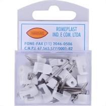 Grampo Fixa Fio Tipo Garra Romeplast 16/18 N2 Com 20 Pecas Grampo Fixa Fio Tipo Garra Romeplast 16/18 N2 Com 20 Pecas