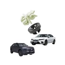 Grampo Fixação Vareta Capô Kit 2 Peças City Civic Fit HRV