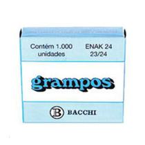 Grampo Galvanizado 23/24 Com 1000 Unidades Bacchi Grampo Galvanizado 23/24 Com 1000 Unidades Bacchi