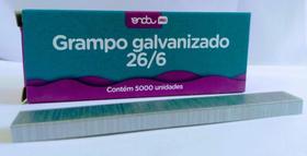 Grampo galvanizado 26/6 com 5000un onda Grampo galvanizado 26/6 com 5000un onda