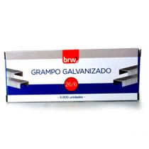 Grampo galvanizado brw 26/6 c/1000 c/ 5 unid
