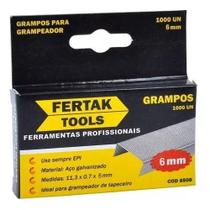 Grampo Galvanizado para Grampeador De Serigrafia e Tapeçaria 06mm - Fertak Grampo Galvanizado para Grampeador De Serigrafia e Tapeçaria 06mm - Fertak
