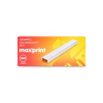 Grampo Galvanizado Para Grampeadores 26/6 Prateado Maxprint Grampo Galvanizado Para Grampeadores 26/6 Prateado Maxprint