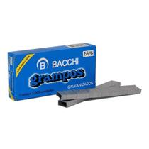 Grampo Grampeador 26/6 Galvanizado - Bacchi Grampo Grampeador 26/6 Galvanizado - Bacchi